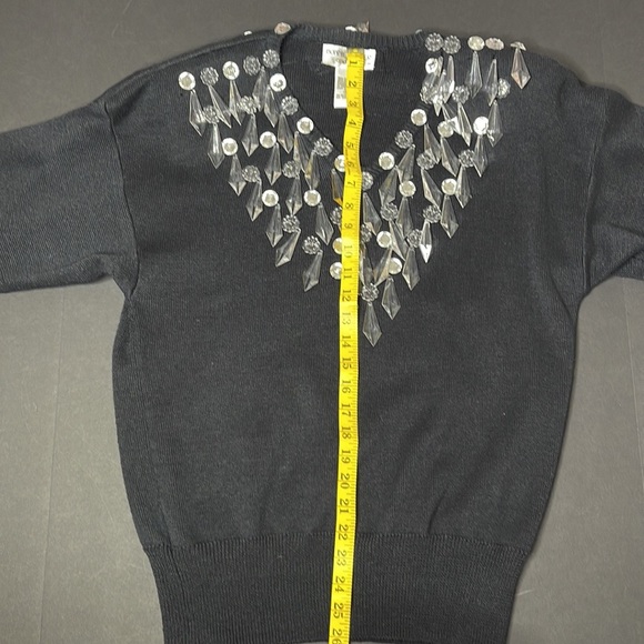 Bonnie Boerer Crystal Chandelier Sweater - Picture 6 of 13